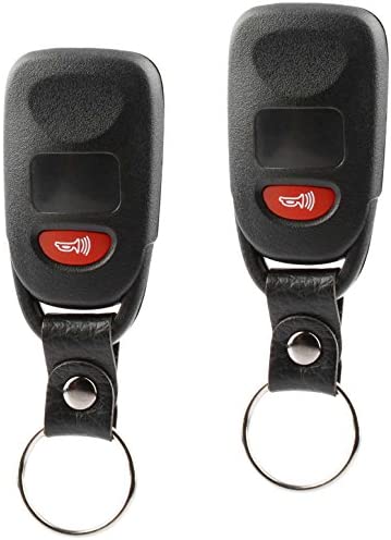Car Key Fob Keyless Entry Remote fits 2007-2010 Hyundai Elantra / 2006-2010 Hyundai Sonata (OSLOKA-310T), Set of 2