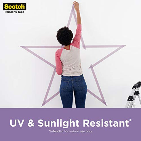 Scotch Delicate Surface Painter’s Tape, 0.70 inches x 60 yards, 2080, 1 Roll