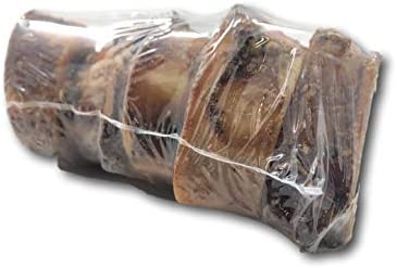 Top Dog Chews Premium - Made in The USA - Dog Bones with Bone Marrow - Long Lasting Natural Beef Femur Chews - Best for Small Dogs (1 Pack of 6 Slices)