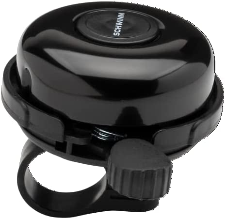 Schwinn Classic Bike Bell, Bicycle Accessories, Kids and Adult Bikes, Easy Installation, Loud Ringing Sound, Black