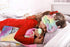 WONDOLL 18-inch Doll Clothes and Doll Sleeping Bag Set with Matching Sleepover Masks & Pillow