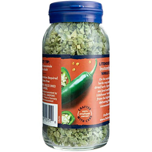 Litehouse Freeze Dried Green Jalapeno Herb, 0.39 Ounce
