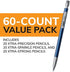 BIC Mechanical Pencil Variety Pack, Number 2 Pencils With Erasers, Fine Point (0.5mm), Medium Point (0.7mm) and Thick Point (0.9mm), 60 Count, Bulk Mechanical Pencils for School or Work (WX7TG026-BLK)