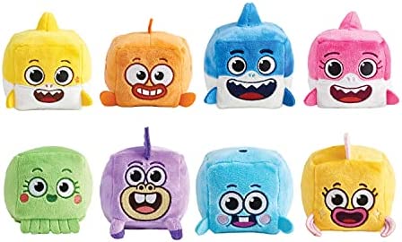 Baby Shark's Big Show! Song Cube – Singing Baby Shark Plush – Stuffed Animal Toys for Toddlers