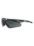 KLEENGUARD V30 Nemesis Polarized Safety Glasses (28635), Polarized Smoke Lenses, Gunmetal Frame
