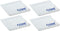 Crizal Lens Cleaning Cloth 4 Pack Wipes Micro Fiber Cleaning Cloth in Own Carry Case. for Crizal Anti Reflective Lenses|#1 Best Microfiber Cloth for Cleaning Crizal and All Anti Reflective Lenses|