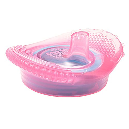 The First Years SenseAbles Teethe-Around Sensory Trainer Cup, 7 oz - Pink
