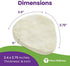 Metatarsal Felt Foot Pad - 1/4" Thick - 6 Pairs (12 Pieces)