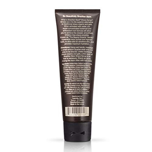 Brazilian Bare Shave Syrup, 4 Fluid Ounce