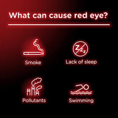 Visine Red Eye Comfort Redness Relief Eye Drops to Help Relieve Red Eyes Due to Minor Eye Irritations Fast, Tetrahydrozoline HCl, 0.5 fl. oz
