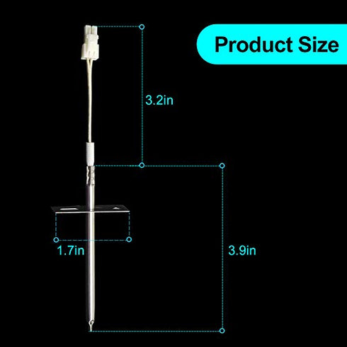 DG32-00002B Range Oven Temperature Sensor Probe - Exact for Samsung and LG Oven Parts # EBG61305805 DG32-00002A 6322B62214A PS4240743 PS11732697 (1 Year Warranty)