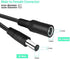 30FT DC Power Extension Cable 5.5mm x 2.1mm 12V DC Extension Cord Security Camera Wire Male to Female for CCTV Indoor Camera,Standalone LED Strip,DC Power Supply Adapter Extender Cable