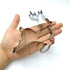 LILIAO Christmas Reindeer Cookie Cutter - 3.9 x 4.3 inches - Stainless Steel