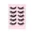 iENVY by KISS So Wispy 08 Multi Pack 5 Pair Lashes Made of Premium Human Hair KPEM67 (1 Pack) Voluminous Wispy Style