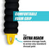 Invisible Glass Reach and Clean Tool Replacement Microfiber Bonnets - 3 Pack, 95183