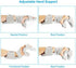 REAQER Stroke Resting Hand Splint Night Immobilizer Muscle Atrophy Rehabilitation For Hand, Wrist And Finger (Left)