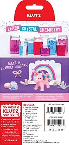 Klutz Crystal Unicorn Craft & Science Kit