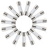 BOJACK 15 Values 200 pcs Fast-Blow Glass Fuses Assortment Kit 5x20mm 250V 1 5 10 15 20A 6x30mm 250V 1 2 3 5 6 7 8 10 15 20A amp packag in a Clear Plastic Box