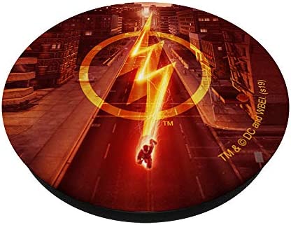The Flash TV Series Lightning Streak PopSockets PopGrip: Swappable Grip for Phones & Tablets