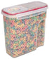 EXTRA LARGE 24 Cup (192 oz) Cereal Storage Container/Keeper - Rice Food Storage for Kitchen and Pantry - Airtight Dispenser Lid & BPA-Free