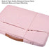 17 17.3 Inch Laptop Sleeve Case for HP Envy 17/ Pavilion 17/ Dell Inspiron/ Asus VivoBook/ MSI/ Lenovo IdeaPad/ LG Gram Notebook Computer Bag,Pink