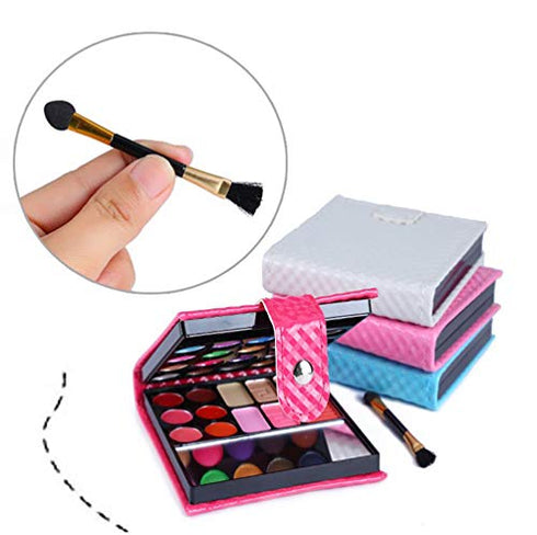 All in one Makeup Kit, Eyeshadow Palette Lip Glosses Blusher Concealer Powder Brush Mirror,Professional makeup kit set for women girls teens or Beginner,32 Color (1Pc)