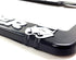 Custom Car Gear (2) Star Wars Storm Troopers License Plate Frames Bracket 3D Raised Letters, Black w/White Lettering