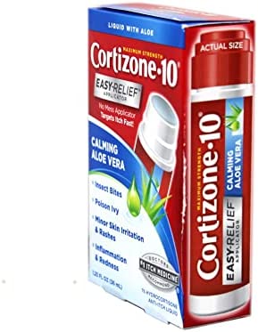 Cortizone 10 Hydrocortisone Anti-Itch Liquid 1.25 fl oz (Pack of 2)