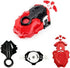 Konikiwa Bey Battling String Launcher, Infinite Achilles Top Burst Launcher Set, DB Launcher Left and Right Spin Launcher Compatible with All Bey Burst Series - Red