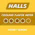HALLS Relief Honey Lemon Flavor Cough Drops, 1 Bag (30 Total Drops)