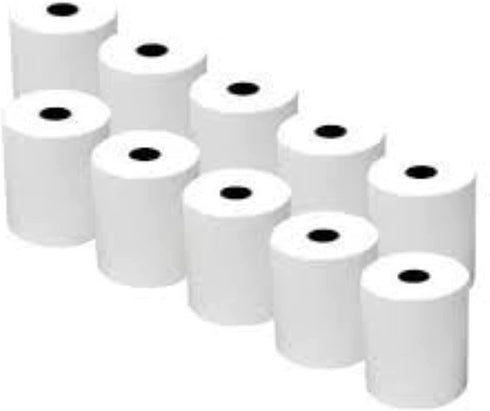 Thermal Credit Card Machine Paper for Verifone VX520, 2 1?4" x 50' (10 Rolls)