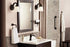 Moen YB5186BG Voss Collection Bathroom Towel Ring, Brushed Gold