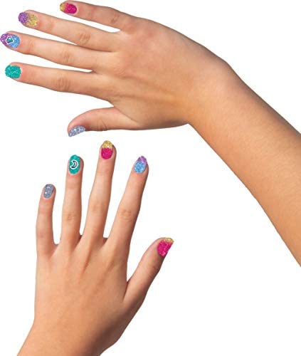 Cool Maker, GO Glam Glitter Nails DIY Activity Kit for 5 Manicures, for Kids Aged 8 and up