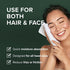 GRUNPLUS 100% Pure Cotton Hair Towel |Hair Wrap Towel | Hair Towel | Hair Drying Towel | Hands-Free Dryer | Fast Drying Hair Wrap | Cotton Hair Towel | 8.7 X 24 in, 0.19 lb