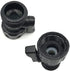 ALKARAMA 10 Pack Plastic Garden Hose Shut Off Valve Water Shutoff Valve Shut-Off Ball Valve Standard 3/4'' Thread Connector Coupling