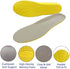 Happystep Shoe Insoles, Orthotic PU Memory Foam Insoles, Comfort Insoles Providing Arch Support, Cushioning, and Shock Absorption, Plantar Fasciitis Foot Pain Relief for Men and Women for Everyday Use (US M: 6-8 or W: 7-9)
