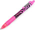 Zebra Z-Grip Smooth Ballpoint Pen - 1.0mm - Funky Flame - Stripe Barrel - Blue, Pink, Violet - Pack of 6
