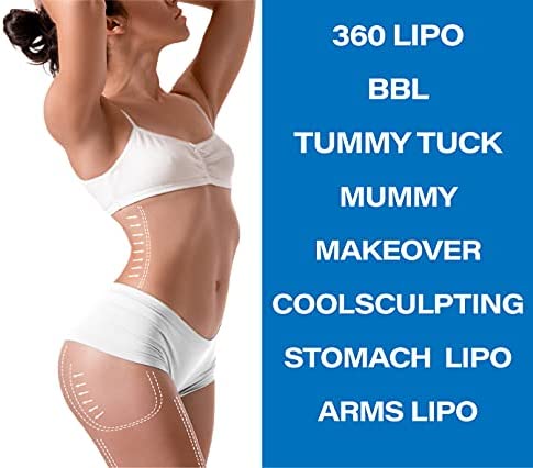 Bruizex Lymphatic Drainage Massager: Fibro Roller for Fibrosis Massage and Treatment I for Post Surgery Recovery After 360 Lipo, Tummy Tuck, BBL I Works with lipofoam, Foam Pads, Faja I