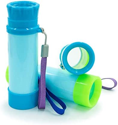 Luwint Portable Pocket Pirate Monocular Telescope - Retractable Educational Science Toys Spyglass for Kids Boys Girls