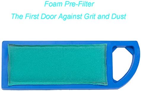 HEYZLASS 2 Pack 698083 697153 Air Filters with Pre Filter, Compatible with John Deere GY20573 Craftsman Lawn Mower Air Filter