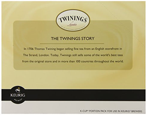 Twinings Earl Grey Decaf Tea Keurig K-Cups, 24 Count