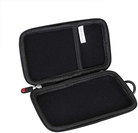 Hermitshell Hard Travel Case fits EnergyCell/POWERADD Pilot 4GS 12000mAh 8-Pin Input Portable Charger (Black)