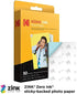 Kodak 2"x3" Premium Zink Photo Paper (50 Sheets) Compatible with Kodak Smile, Kodak Step, PRINTOMATIC, 50 count (Pack of 1)