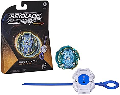 BEYBLADE Burst Pro Series Soul Balkesh Spinning Top Starter Pack -- Stamina Type Battling Game Top with Launcher Toy