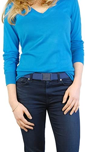 Beltaway-The Square Adjustable No Show Flat Buckle Belt Comfortably Holds Your Pants Up
