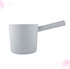 YARNOW Water Ladle Long Handle Japanese Plastic Water Ladle Bath Ladle Dipper Bathroom Bath Cups for Kitchen Bathroom Blue-gray