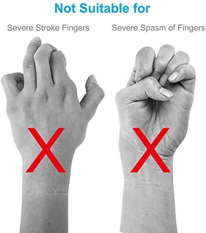 REAQER Stroke Resting Hand Splint Night Immobilizer Muscle Atrophy Rehabilitation For Hand, Wrist And Finger (Left)