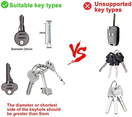 Key Turner Aid for People with Arthritis or a Weakened Grip, Key Extender for Seniors and Disabled
