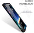 Hocase Galaxy S8 Case, Heavy Duty Protection Shock Absorbing Silicone Rubber Bumper+Hard Plastic Shell Hybrid Dual Layer Protective Case for Samsung Galaxy S8 (SM-G950U) 5.8" 2017 - Mandala in Galaxy