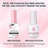 Makartt Gel Nail Strengthener Reinforce Polish, Nail Strengthening Repair Polish Nail Hardener for Treating Weak Damaged Peeling Nails Clear Soak Off Gel Lacquer Long Lasting Professional DIY Nail Art